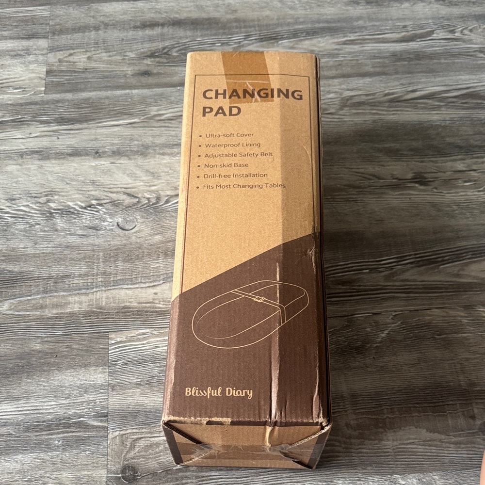 Gray Changing Pad